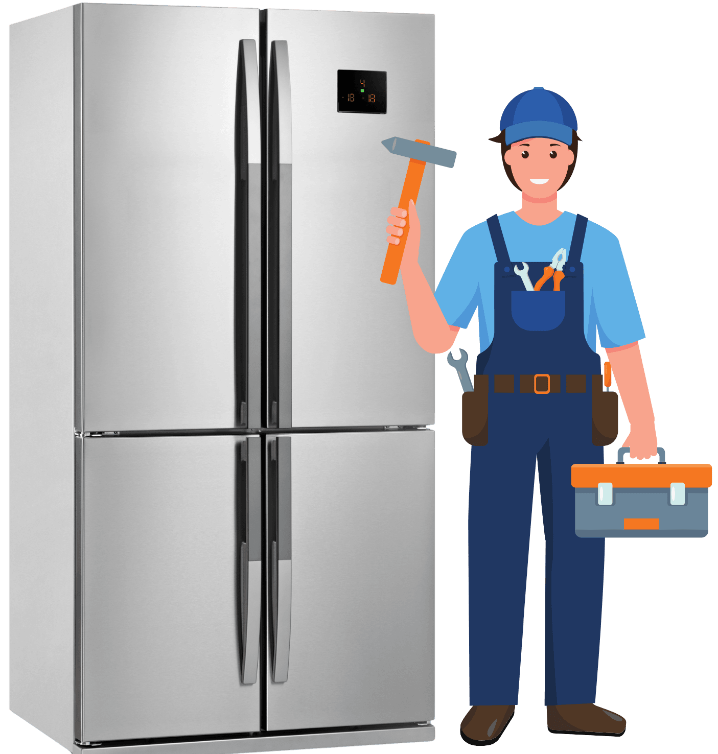 fridge repair service near me